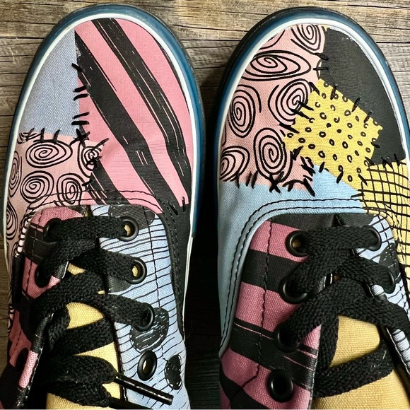✨🎄🎃VANS Era x Nightmare Before Christmas Sally Stacked Platform, W7.5 - Picture 7 of 16